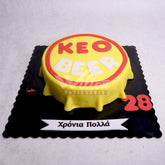 M.4.a KEO BEER - Men Birthday Cakes - WILTON PATISSERIE